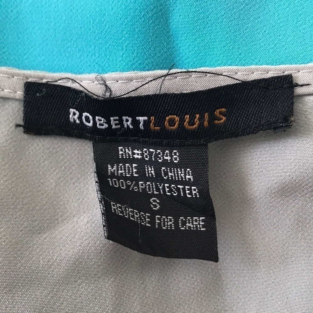 *robert Louis Color Block Top S - Picture 4 of 4